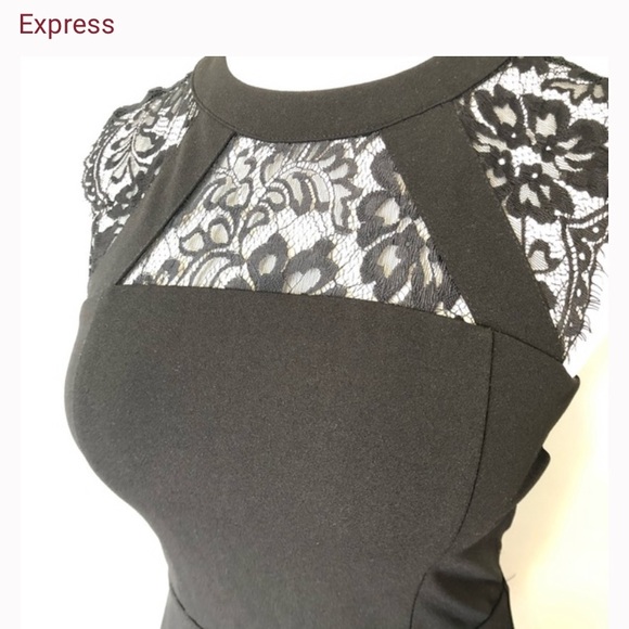 Express Short Black dress - Picture 6 of 8